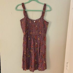 Purple floral target dress